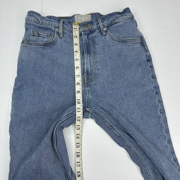 Everlane Women's Blue The‎ Original Cheeky Straight Jean W27-28.2/L24.9 - Picture 9 of 11